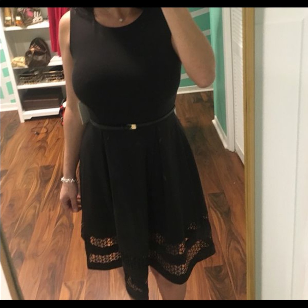 Calvin Klein pretty black dress